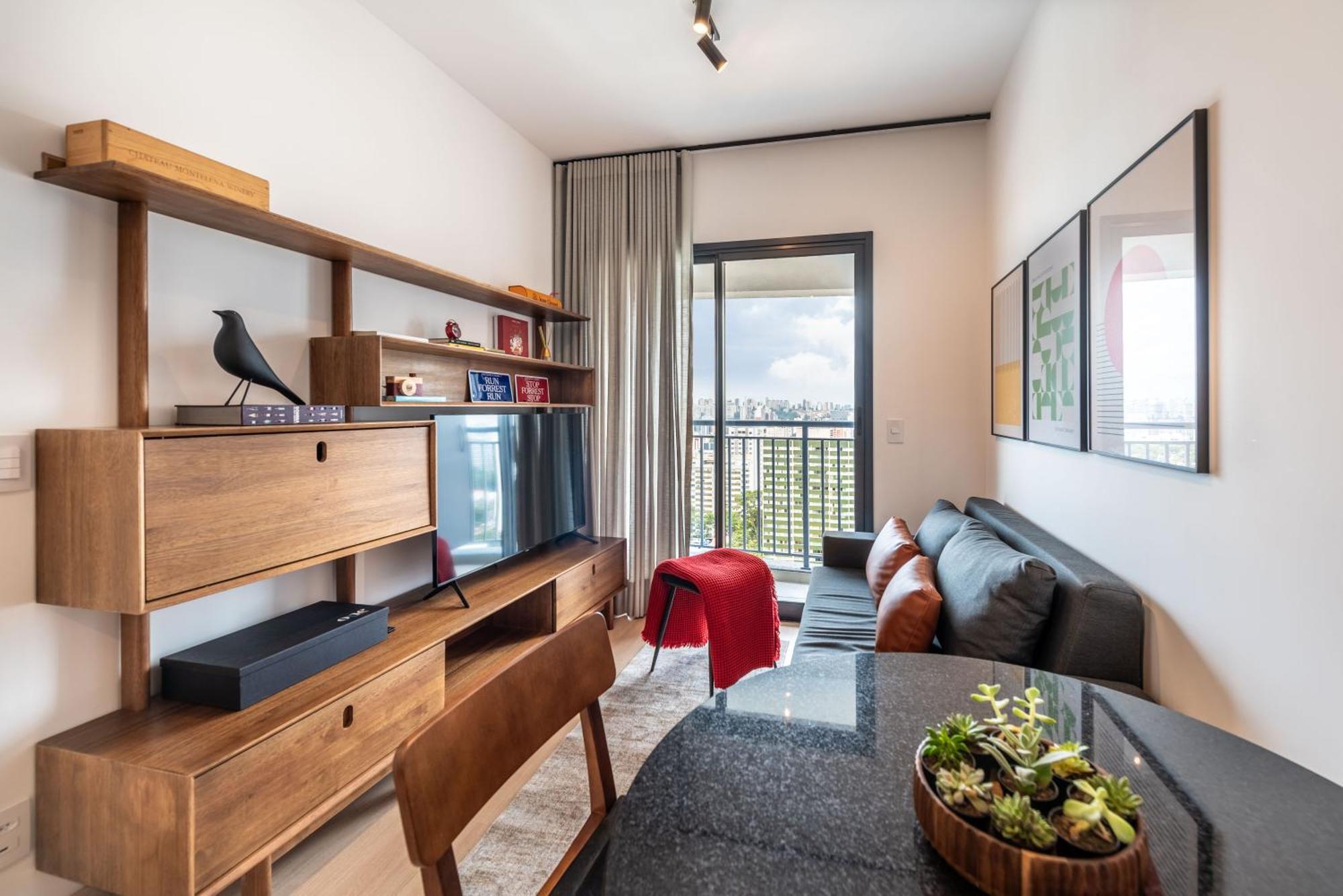 Apartamento Alto Da Boa Vista, Wifi 700mb, Metro, 18andar São Paulo