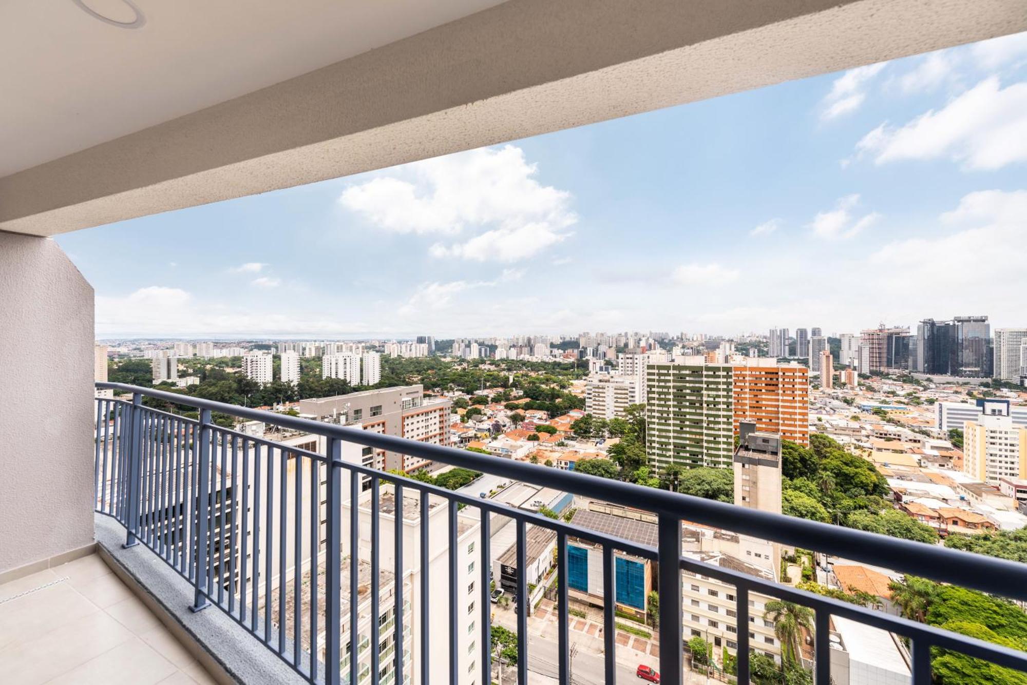 Alto Da Boa Vista, Wifi 700mb, Metro, 18andar * São Paulo